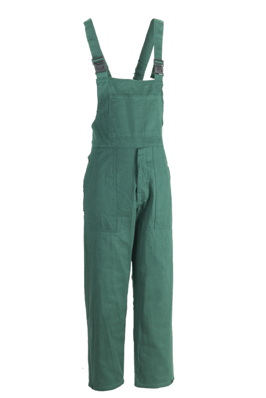 spodnie ogrodniczki spo 03 Zielone